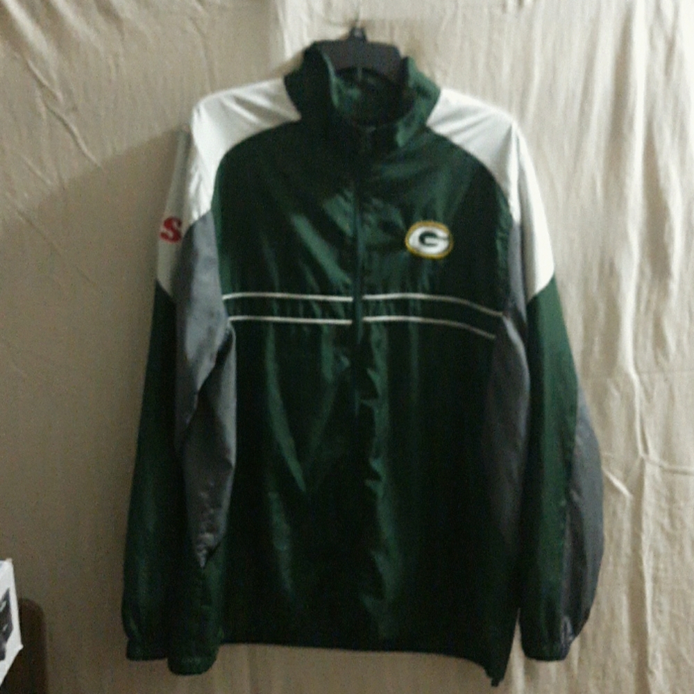 Dunbrooke Greenbay NFL windbreaker jacket